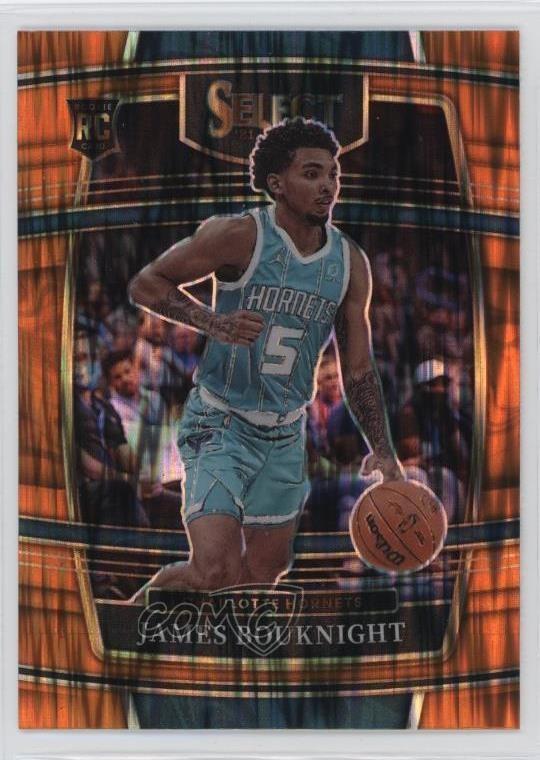 2021-22 Panini Select Concourse Orange Flash Prizm James Bouknight #37 10uo