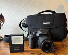 Canon EOS Rebel T3i DSLR 18MP w/ EF-S 18-55mm Lens, 75-300mm Lens, Charger, Bag