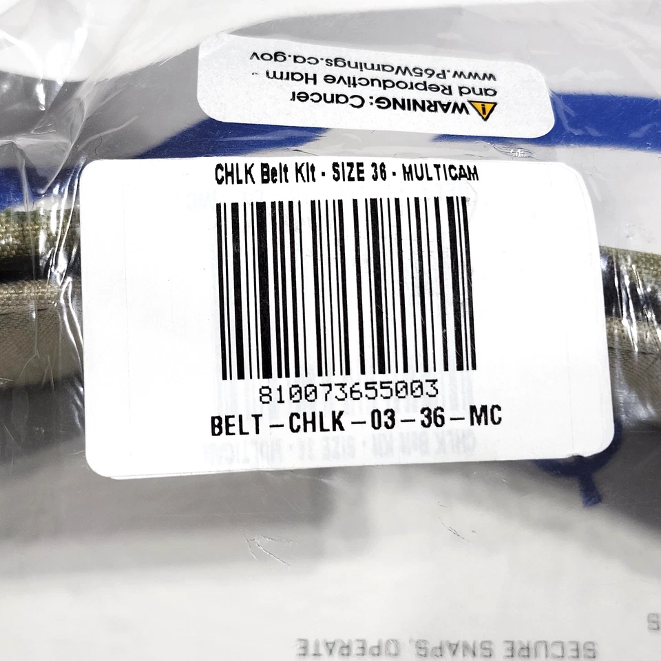 NOVO! Blue Force Gear CHLK Combat Helo kit de carga equipamento de combate cinto multicâmera tamanho 36 - Imagem 4 de 4