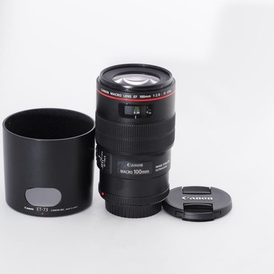 Near Mint] Canon EF100mm F2.8 Macro USM From Japan There is