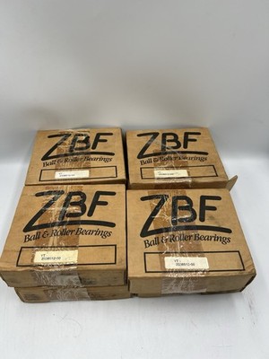 Lot of 8 New ZBF Ball & Roller Bearings YT-2538512-00