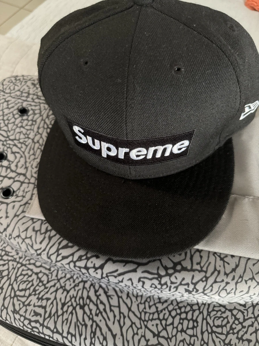 7-5/8 Olive Box Logo Mesh Back New Era® Supreme Box Logo Mesh Back New Era (SS23) - $50