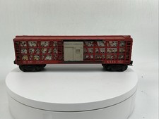 Lionel O Gauge Poultry Dispatch Stock Car #6434 Illuminated
