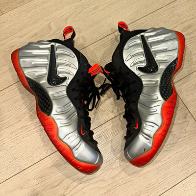 Nike Air Foamposite Pro Crimson Men s Mid Top Basketball Sneaker