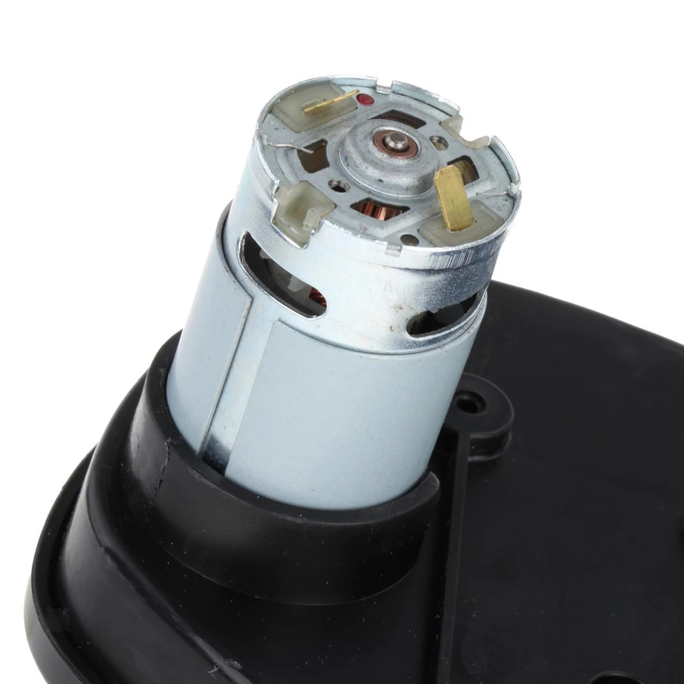 Boîtier d'engrenage noir pour enfants voiture électrique 550 12 volts moteur - Photo 3/4
