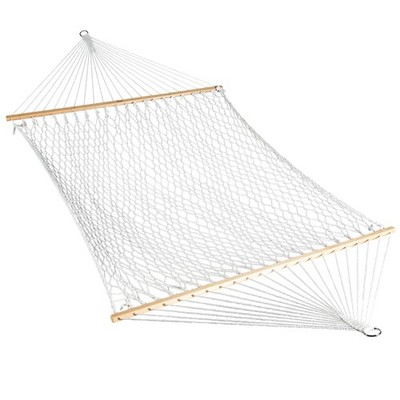 Bliss Hammocks Classic 2-Person Polyester Rope Hammock w/Spreader Bar (Open Box)