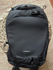 Osprey Kamber 20 Black 20L Winter Sports Backpack Buckle Closure Carry Handle
