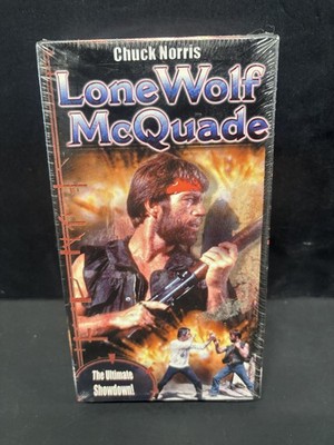 ''LONE WOLF MCQUADE'' VHS Video Cassette Movie BRAND NEW & SEALED Chuck Norris
