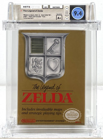 Legend of Zelda Set The Adventures of Link Nintendo NES New Sealed WATA Graded