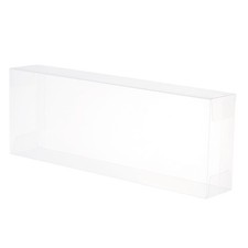 Plastic Retail Boxes 112x52x310mm with Protective Film Clear for Candy 20Pcs