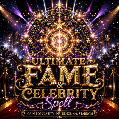 Ultimate Fame & Celebrity Spell   Gain Popularity, Influence, and Stardom