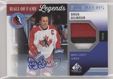 2021 SP Game Used HOF Legends Sweaters /25 Doug Gilmour #HOF-DG Patch Auto 7o1