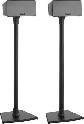 Sonos Speaker Stand Pair Black for One Play 1 Play 3
