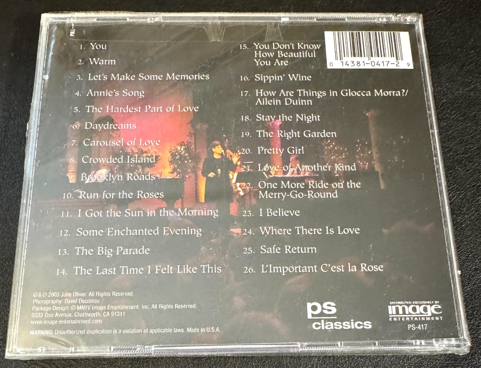 JANE OLIVOR - Safe Return (CD, 2003) - 26 Tracks - Sealed - Free Shipping - Imagem 2 de 4