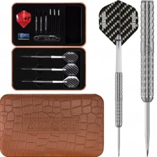 CUESOUL Swift Steel Tip Darts 26g Sliver Color - Set of Three #2057