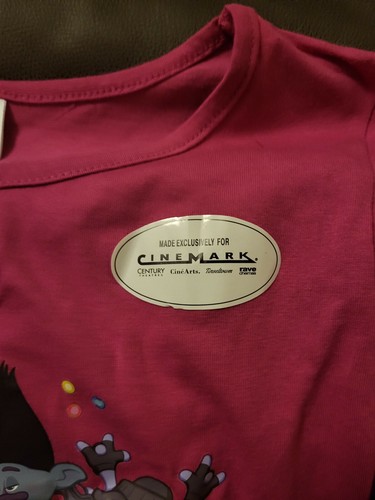 Trolls World Tour Tshirt (Cinemark Exclusive, Dreamworks) Girls Youth Size 16 - Picture 2 of 3