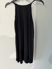 Pink Rose Little Black Dress Women Size M