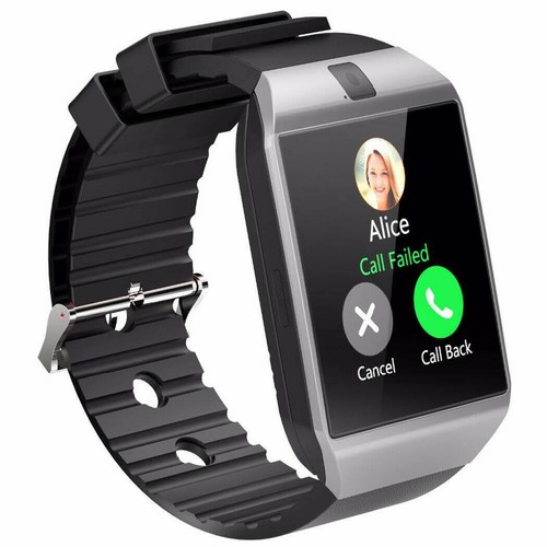 SMARTWATCH DZ09 OROLOGIO TELEFONO CELLULARE BLUETOOTH SIM CARD MICRO SD  NERO | eBay