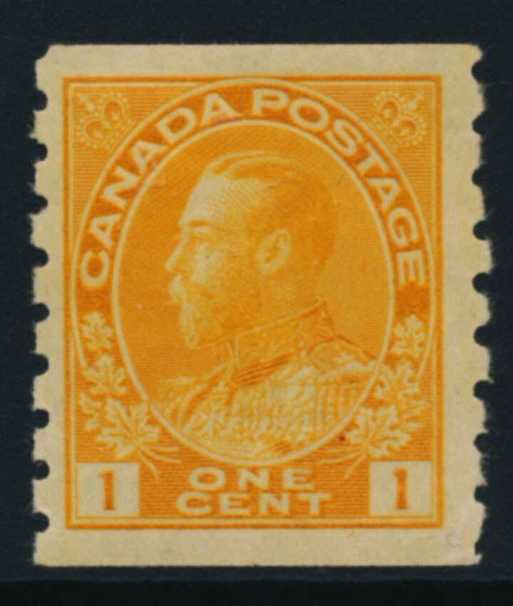 Canada Scott #126 Extra Fine Centering (Mint Hinged) SCV: $12.00