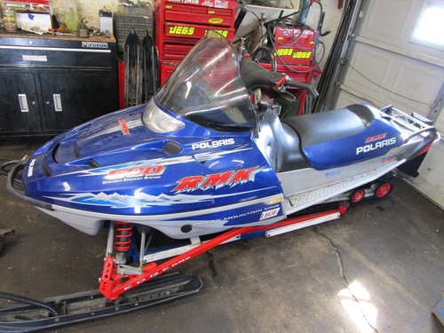 02 Polaris RMK 600 Snowmobile Suspension Rear Swing Torque Arm Assembly - Picture 9 of 10