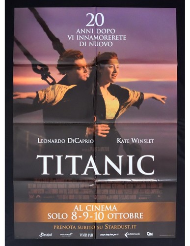 Fita Vhs Dupla Titanic - Leonardo Di Caprio | Filme e Série Usado