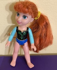 DISNEY FROZEN Anna Of Arendelle Deluxe Petite Toddler 6