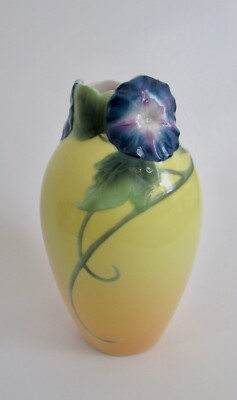 Franz Porcelain Morning Glory Vase