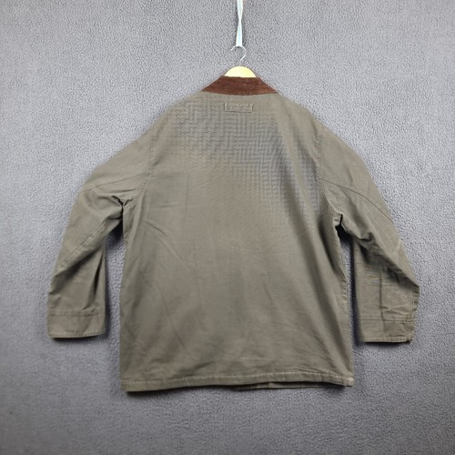 EDDIE BAUER Jacket Mens 2XL TALL Barn Coat Hunting Chore Canvas Corduroy Collar - Picture 7 of 14