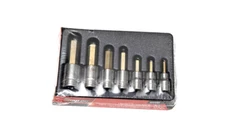 Snap On Tools NEW 307ESAMY 7pc 1/2" Drive Metric Hex Bit Socket Driver Set USA