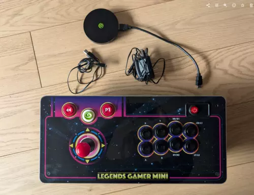 AtGames Legends Gamer Mini Arcade Console with Core TESTED WORKS