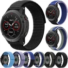 22mm 26mm Hook Loop Nylon Strap For Garmin Fenix 7 7X 6 6X Pro 5X 5 Plus 955 965