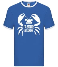 I'd Rather Be Shiny - Mens Ringer - Film Movie Jemaine