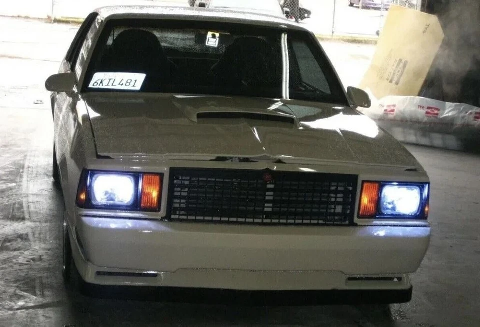 Para Chevy Malibu 1978-83 4 piezas FIBRA DE VIDRIO PARACHOQUES DELANTEROS TRASEROS MALETERO Y ALERÓN INFERIOR Foto 4 de 4