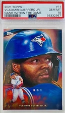 2021 Topps Game Within The Game Vladimir Guerrero Jr. Paul Jennis #11 PSA 10 💎