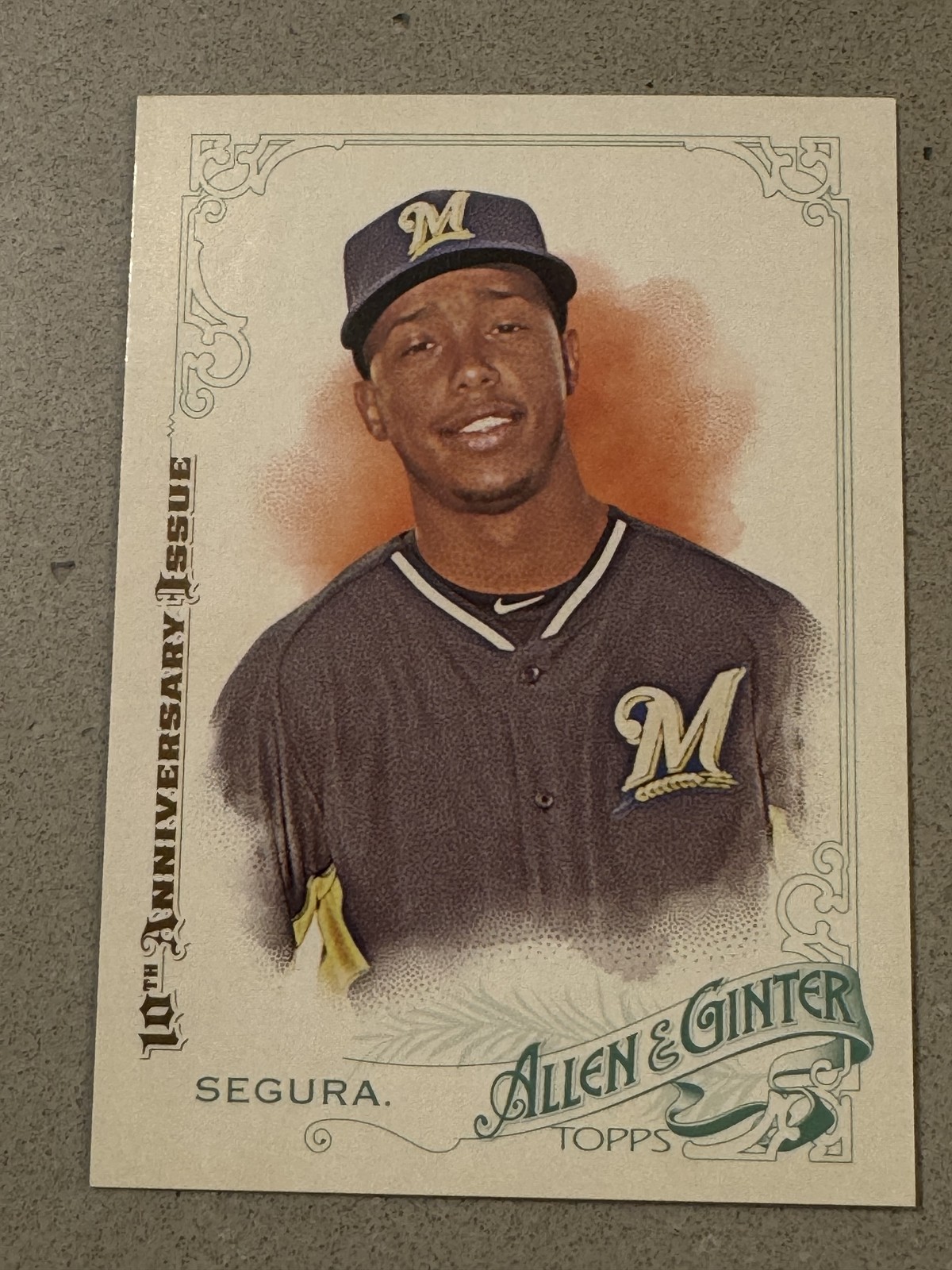 2015 Topps Allen & Ginter Jean Segura #243 10th Anniversary