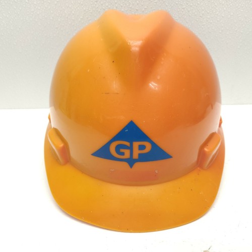 Vintage Hard Hat Orange Georgia Pacific 