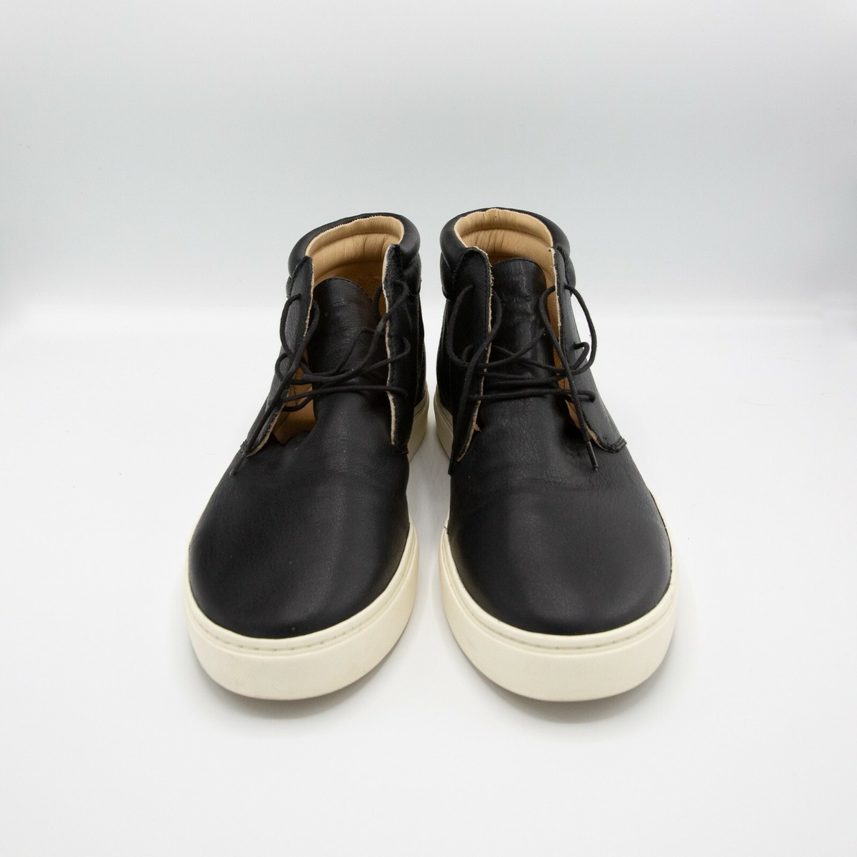 Cortez Mid Top Sneaker Nisolo Black Waterproof Men Sz 12  display picture 1