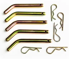 5 GOLIATH INDUSTRIAL 5/8" CLASS 5 V BENT CAR TRAILER RECEIVER HITCH PIN BP58L