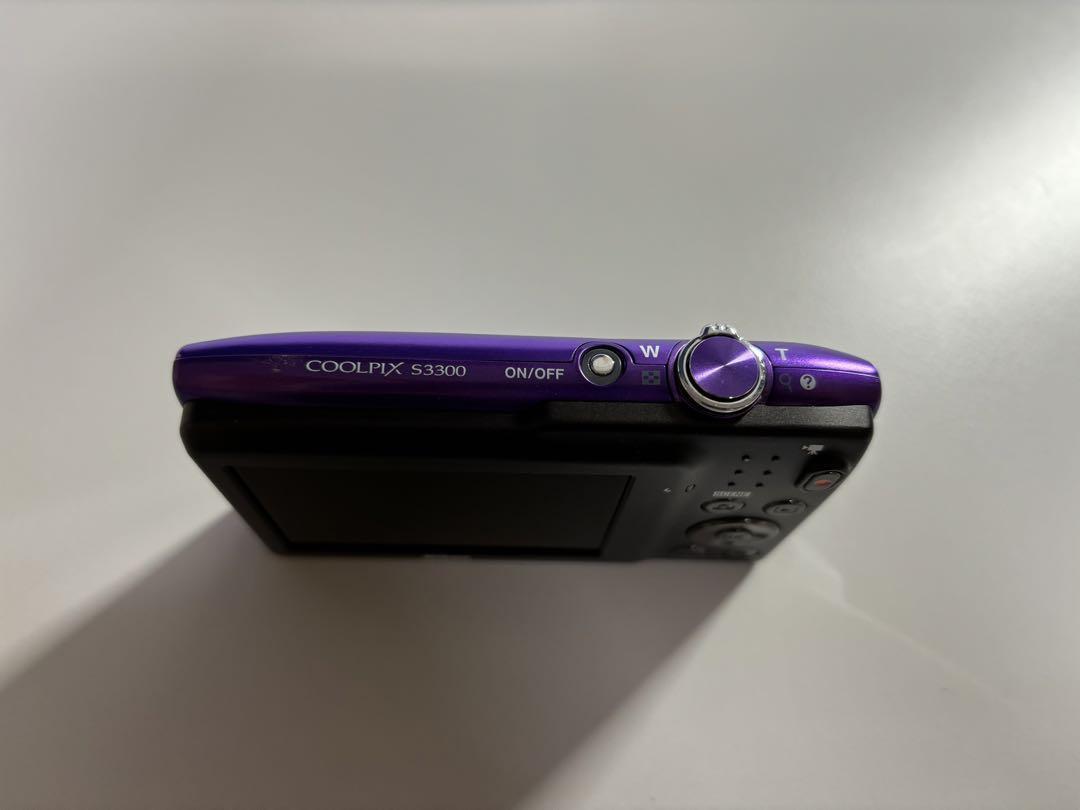 Nikon COOLPIX S3300 Compact Digital Camera purple from japan Nikon COOLPIX S3300 Compact Digital Camera purple from japan