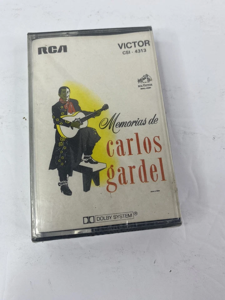 Carlos Gardel - Memories De Carlos Gardel Spanish Sealed Cassette Tape Latin Foto 2 de 4