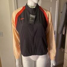 Black  Orange Nike Ladies Jacket - Size 10, BNWT