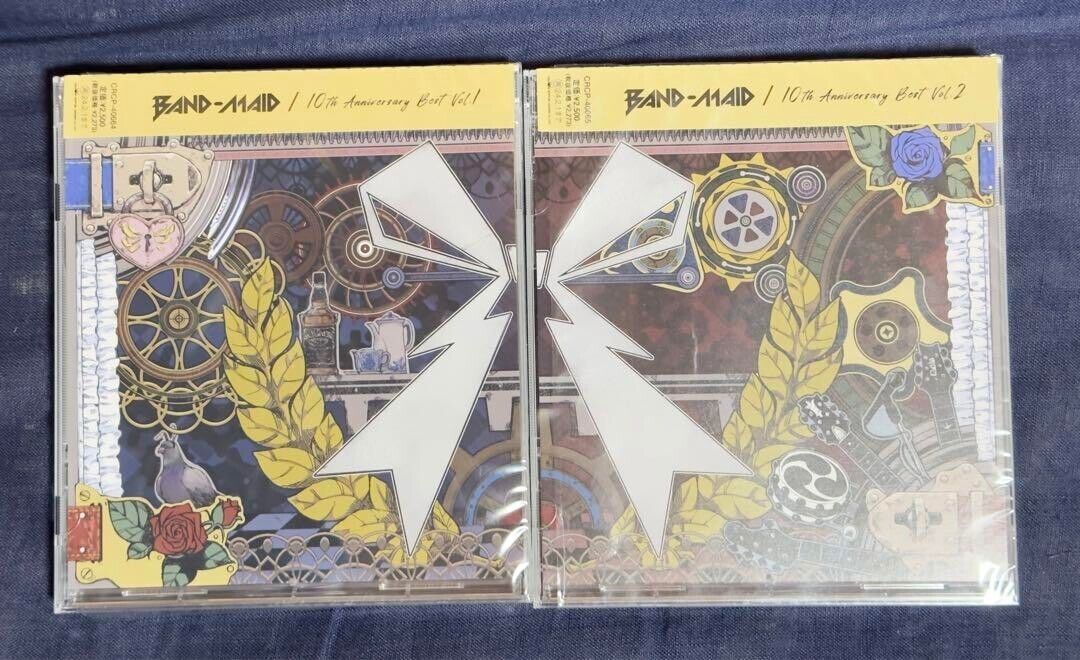 BAND-MAID 10th Anniversary Best Vol.1 +2 CD set CRCP-40664 BAND-MAID 10th Anniversary Best Vol.1 +2 CD set CRCP-40664