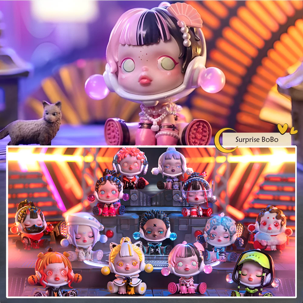 POP MART Skullpanda City of Night Series Blind Box Confirmed Figure Trend Toys