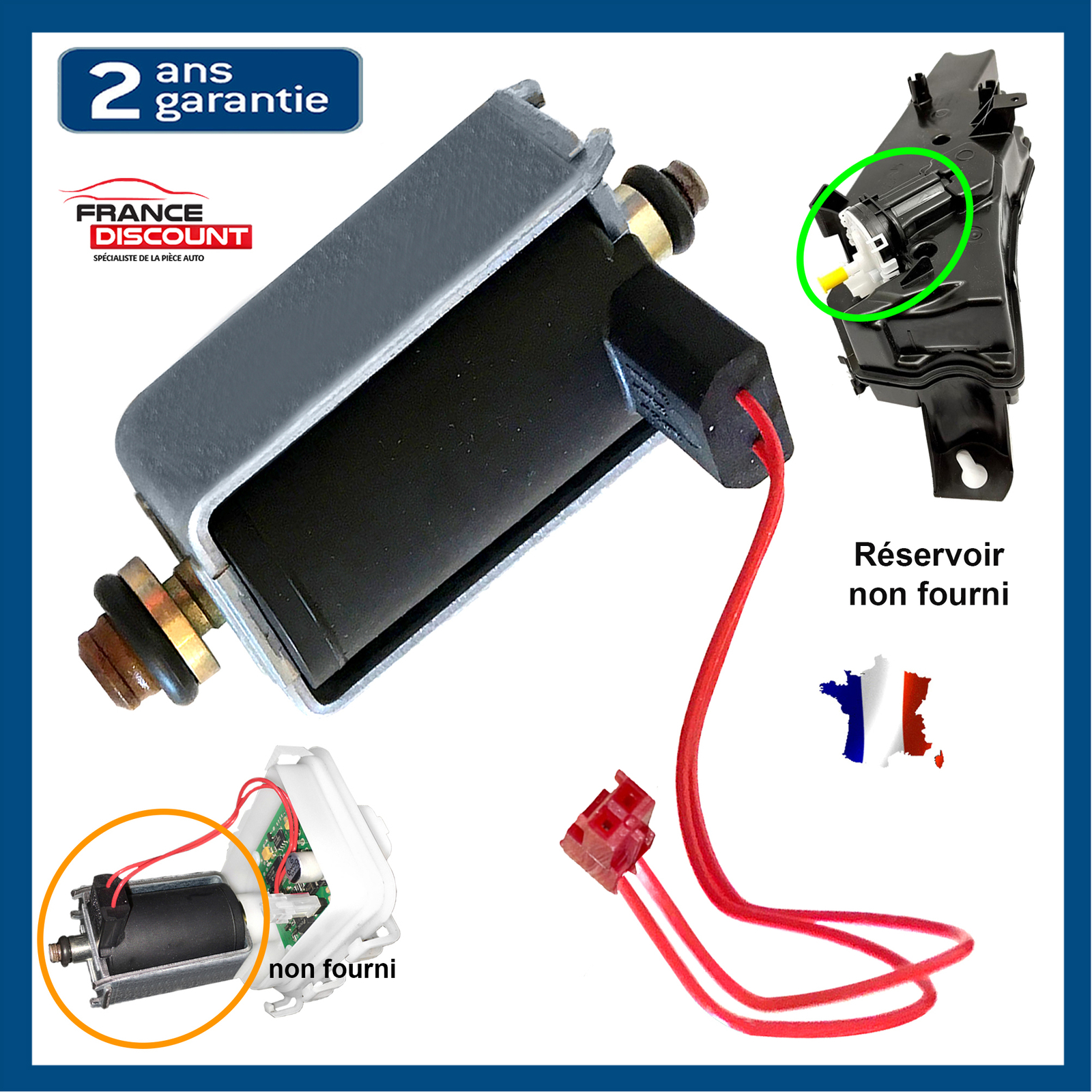 Pompe additif FAP Berlingo pour resoudre le voyant moteur defaut antipollution