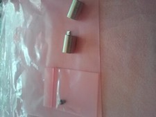 GENUINE HP LCD HINGE COVER SILVER ASSEMBLY PAVILION G6-1B SERIES W/SCREWS