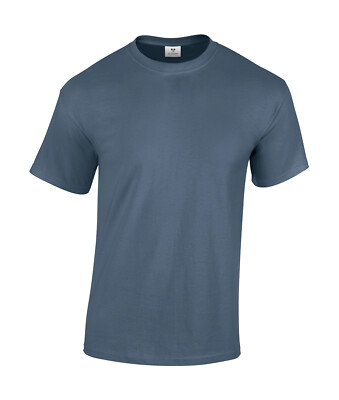 T-Shirt Herren Baumwolle Rundhals Kurzarm Shirt Sport S M L XL XXL 3XL 4XL 5XL
