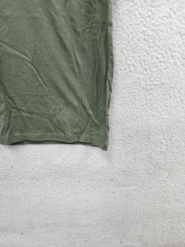 Calvin Klein Jeans Girls Top Extra Large Green Cotton Short Sleeve Crew Neck Tee - Picture 14 of 19