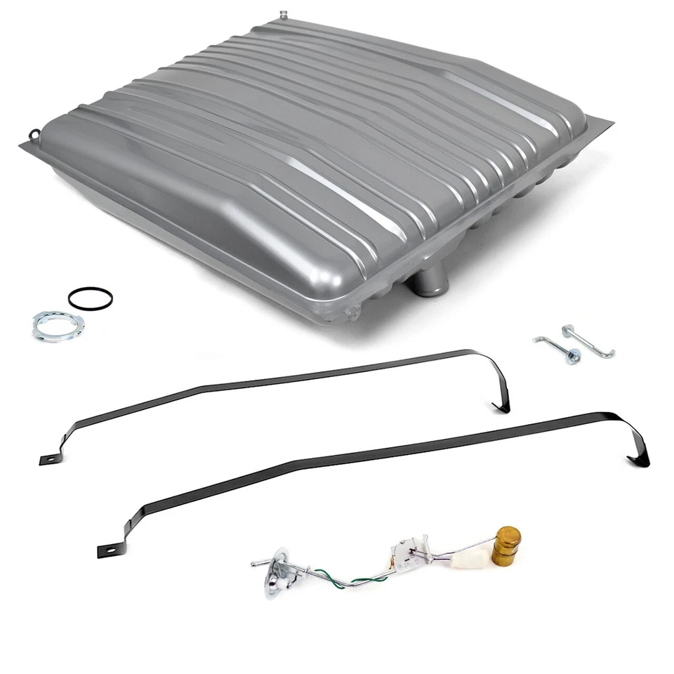 KIT de tanque de combustible Mercury Meteor 62-63 con unidad de envío de 3/8" y correas de montaje Foto 3 de 3