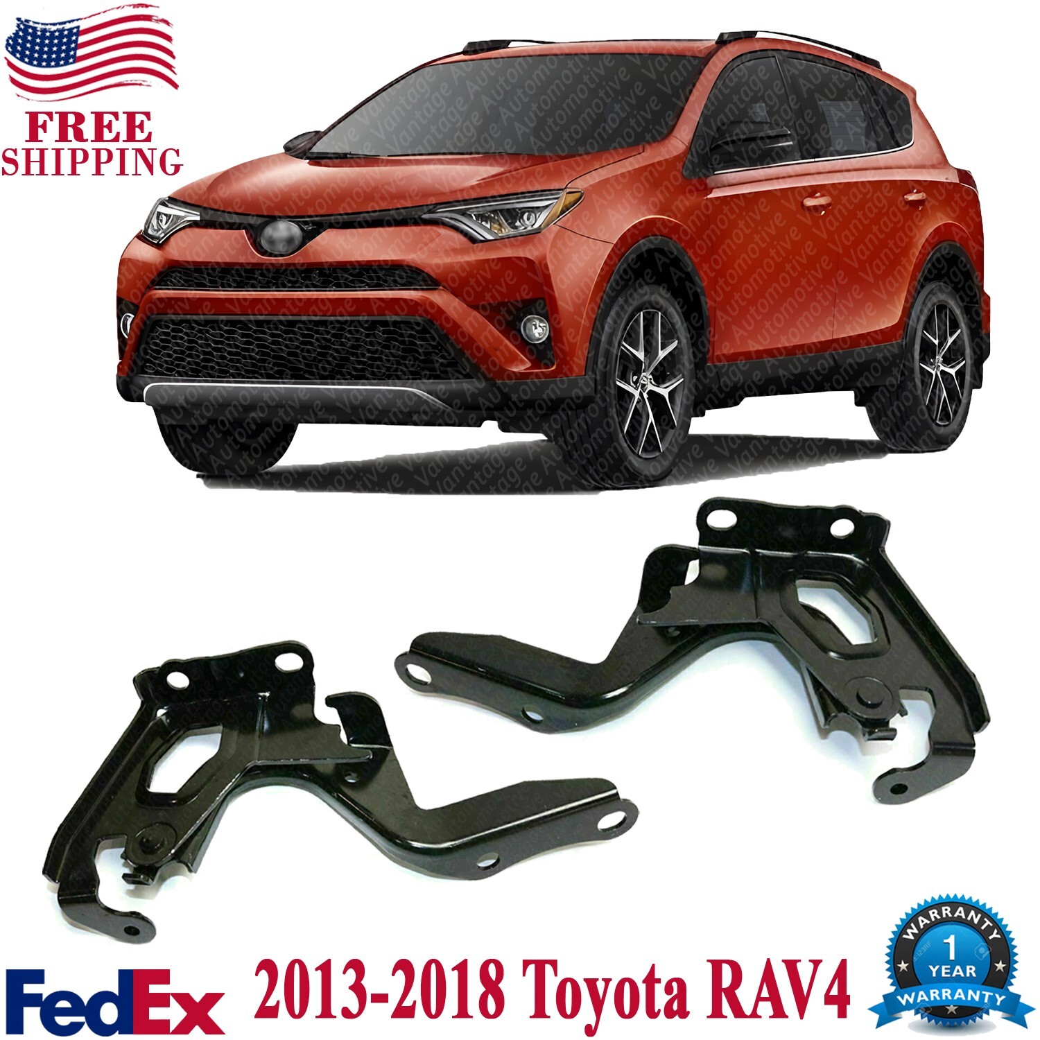 Seats For Honda Civic Hood Hinges Set (2-Piece) For 2016-2021 Honda Civic - Driver & Passenger Side, Left & Right, Black Complete Engines For Honda Civic - Foto 3