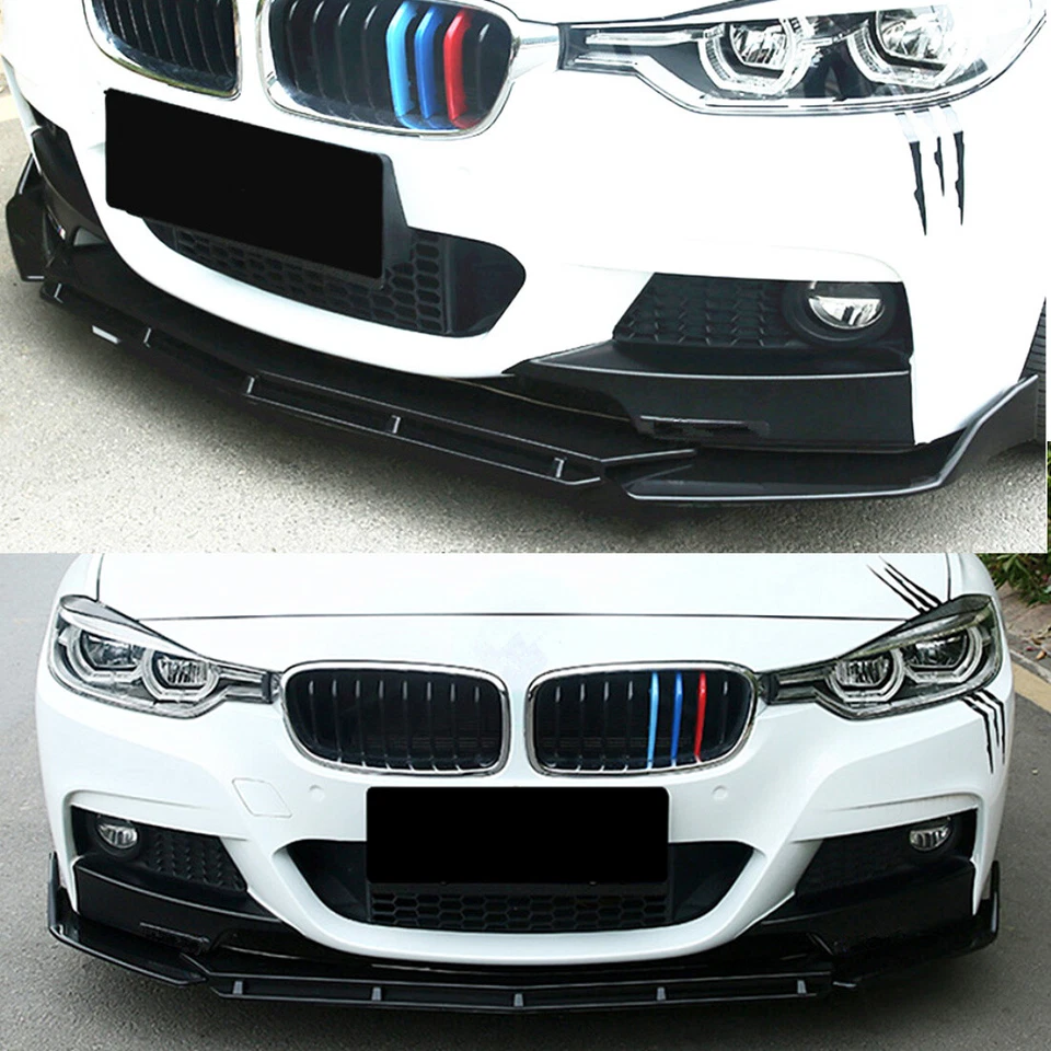 Add-on Universal For Mitsubishi Lancer 02-03 Front Bumper Lip Spoiler Splitter Foto 2 de 4